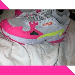 NEW; Adidas Wmns ‘ Falcon shock Pink’ shoes
